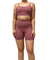 SHORT MEIA COXA ROSA BLUSH - IVI FIT