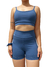 TOP BASIC ALCINHA AZUL LUXO - loja online
