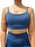 TOP BASIC ALCINHA AZUL LUXO - comprar online