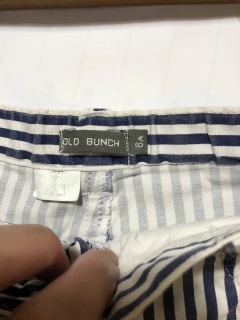 Short a rayas azul y blanco. OLD BUNCH. 6 años. - comprar online