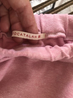 Pollera de algodon rosa con elástico. PITOCATALAN. Talle 6 años. en internet
