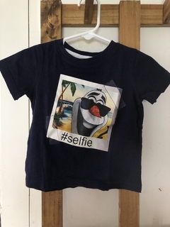 18M | Remera MC azul Frozen. DISNEY. 18 meses. en internet