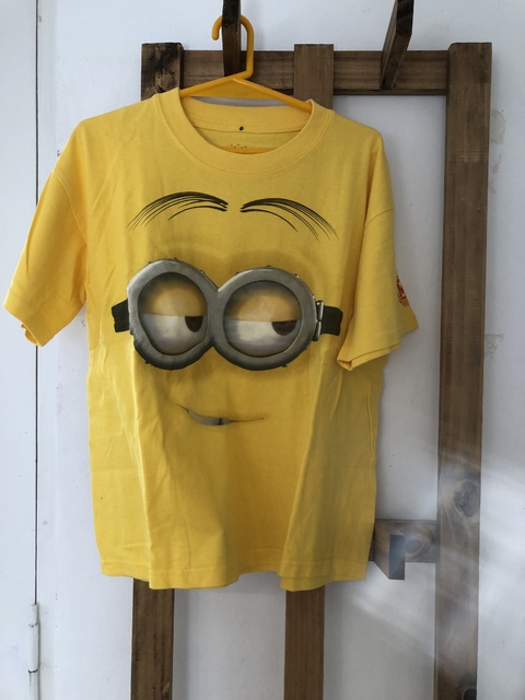 9/10A | Remera amarilla Minoins. 9/10 años.