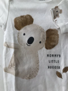 SET- Dos bodys MC blanco con koala. CARTERS. 18 meses. en internet