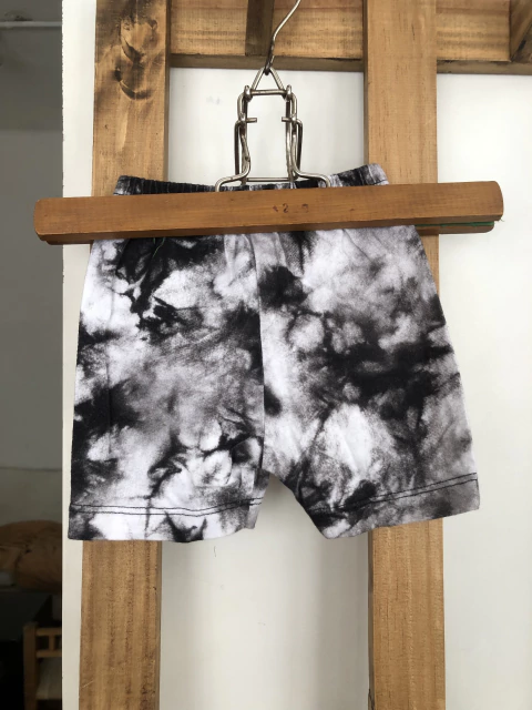 6/9M | Pantalon de algodon batik negro. GRISINO. 6/9 meses.