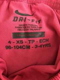 3/4A | Short deportivo rosa y gris. NIKE. 3/4 años. - comprar online
