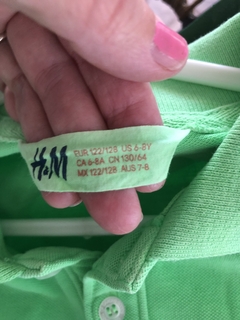 6A | Chomba verde manzana fluo. HYM. 6 años. - comprar online