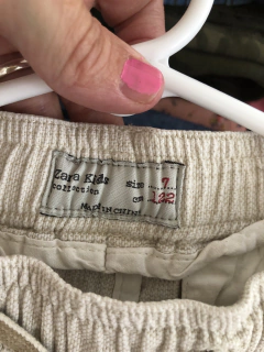 Bermuda beige. ZARA. 7 años. - comprar online