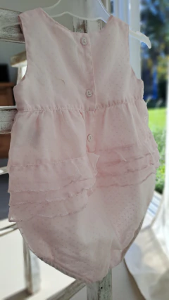 9M | Body S/M c/volado rosa. CHEEKY. Talle M (9 meses) - comprar online