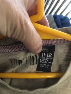 11/12A | Remera verde MC Edificios. ZARA. 11/12 años. - comprar online