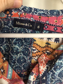 6A | Vestido manga tres cuartos. MIMO. 6 años. - comprar online