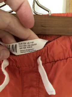 7/8A | Bermuda con elástico roja. HYM. 7/8 años. - comprar online