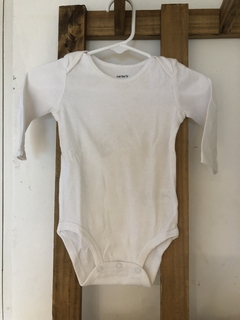 Body blanco ML.CARTERS. 6 meses.