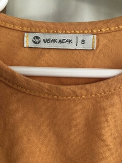 8A | Remera MC tostado con corazón. Weak Meak. 8 años. - comprar online