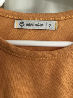8A | Remera MC tostado con corazón. Weak Meak. 8 años. - comprar online