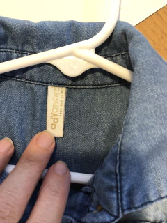 6A | Camisa de jean con voladitos en manga. Advanced. 6 años. - comprar online