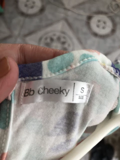 Vestido de algodón con flores ML. CHEEKY. 3 meses. en internet