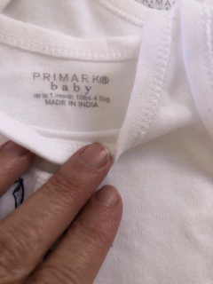 Set- Tres bodys MC. Primark. Recien nacido. - comprar online