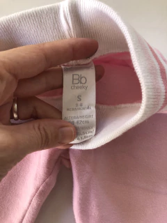 3M | Pantalón algodón rosa con puños blancos. CHEEKY. 3 meses. - comprar online