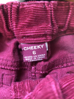 Pollera bordo de cordetoy. CHEEKY. 6 años. Tiene elástico regulable. - comprar online