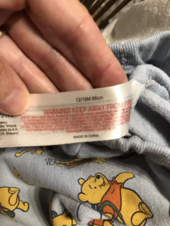 12M | Pantalón jogging celeste Winie the Pooh. Primark. 12 messs. en internet