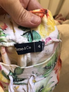 Pantalón de algodón flores. MIMO. 4 años. - comprar online