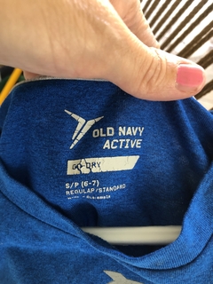 6A | Remera azul con pelota MC. OLD NAVY. 6/7 años. - comprar online