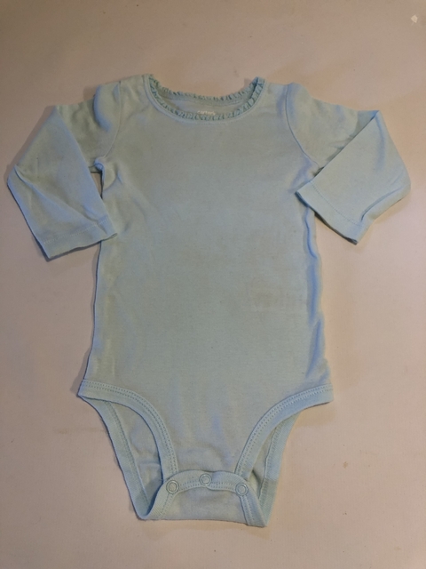 9M | Outlet- Body ML celeste. CARTERS. 9 meses.