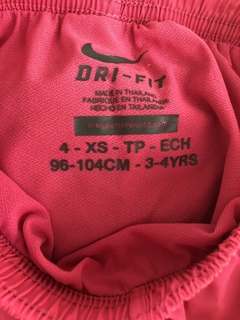 3/4A | Short deportivo rosa y gris. NIKE. 3/4 años. en internet