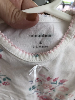 3M | Body ML blanco con flores. MIMO. 3 meses. - comprar online
