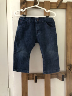 Jean azul con elástico regulable. MIMO. talle XXL de bebe. 12/18 meses - comprar online