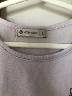 6A | Vestido de algodon lila con cisnes. Weak Meak. Talle 6 años. - comprar online