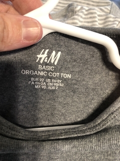 Body gris ML. HYM. 18 meses. - comprar online