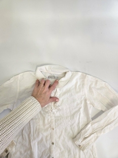 10A | Camisa Blanca con detalle Mimo - 10 años - comprar online