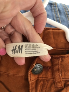 Outlet- Pantalón color ladrillo. HYM. 6/7 años. - comprar online
