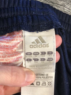 Pantalón deportivo azul. ADIDAS. 12 años. - comprar online