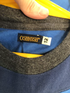 12A | Remera MC azul y azul electrico. Oshkosh. 12 años. - comprar online