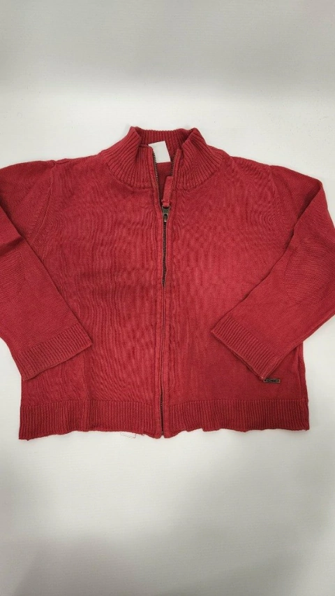 2A | Sweater rojo Cheeky con cierre 2 años