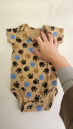 3M | Body huellitas carters - 3 meses - comprar online