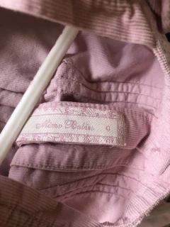 Vestido rosa de corderoy. MIMO. 4 años. - comprar online