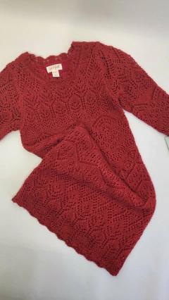 4/5A | NUEVO - Vestido tejido Cat and Jack - 4/5 años en internet