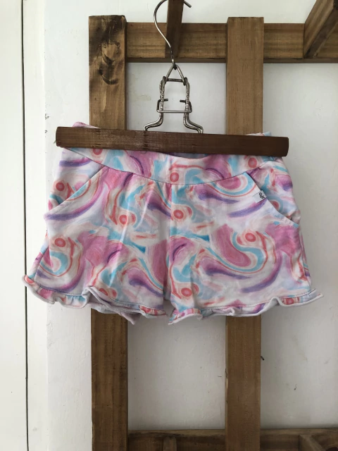 6A | Short algodon tonos rosas. Advanced. Talle 6 años.