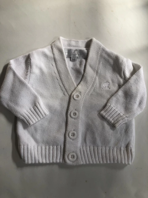 Saco blanco. Baby Cottons. Recien Nacido.