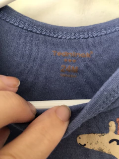 Set- Dos bodys MC azul y gris. Tedmimak. 24 meses. - comprar online