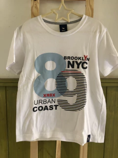 8A | Remera blanca MC con 89. MIMO. 8 años. - comprar online