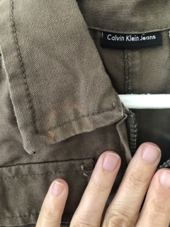 24M | Outlet- Campera verde con cierte. CALVIN KLEIN. 24 meses. en internet