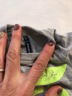 3/6M | Body gris MIMO 3-6 meses. - comprar online