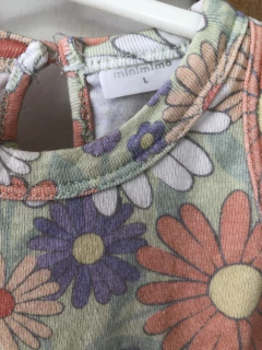 9M | Body sin mangas floreado. MIMO. 9 meses en internet