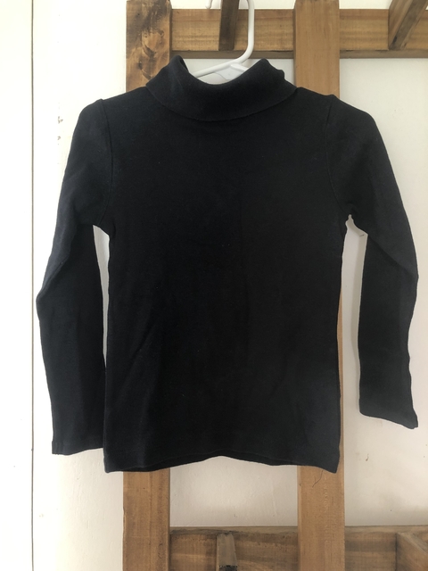 Polera algodón negra. CARTERS. 3 años.