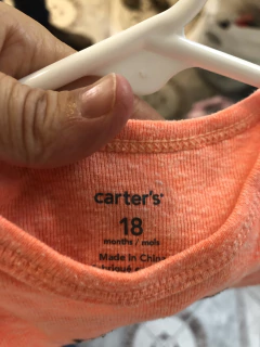 Body MC fluo. CARTERS. 18 meses. - comprar online